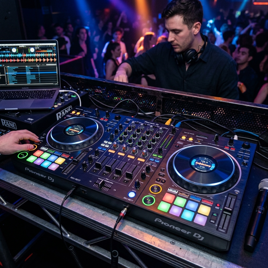 High-End DJ Controller Deck